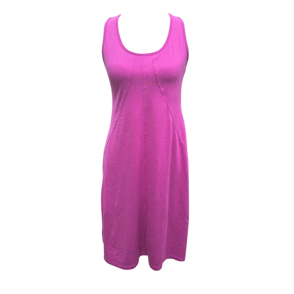 Lole‎ Purple Dress Sleeveless Athletic Casual Midi Dress Size Medium